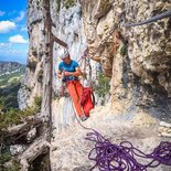 Choranche via corda (Vercors)