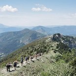 Trekking with donkeys in the Baronnies (Hautes-Alpes)