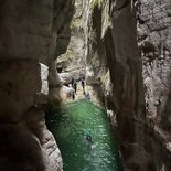 Pont du Diable sporty canyon (Bauges Massif)