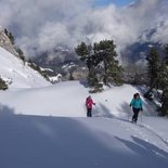 Discovery day of ski touring (Haute-Savoie)