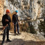 Via corda de Choranche (Vercors)