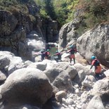 Canyoning in the Tapoul gorges (Cévennes)