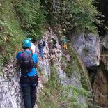 "Le Rocher de l'Envers" via ferrata (Chartreuse)