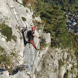 Via ferrata de Thônes (Aravis, Haute-Savoie)
