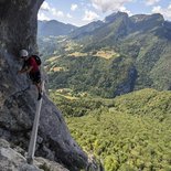 Roche Veyrand via ferrata (Chartreuse)