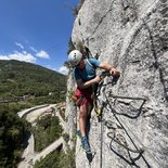 Via ferrata de Lantosque (Alpes-Maritimes)