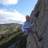 Découverte escalade en falaise (Pyrénées-Orientales)