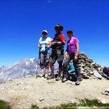 Ascent of a 3000 meters high summit in Maurienne