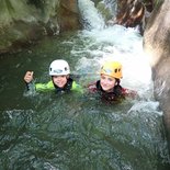 Canyon des toboggans de Balme (Magland)