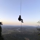 Pic Saint-Loup "hike-abseil" at full moon (Hérault)