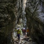 Vénascle dry canyon (Verdon)