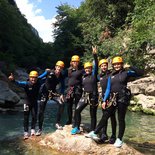 Randonnée aquatique des gorges du Loup (Alpes-Maritimes)