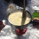 Journée raquettes et fondue dans les Aravis (Savoie)