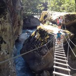 Gorges of Ailefroide via ferrata (Hautes-Alpes)