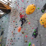 Indoor climbing class in Grenoble (Isère)