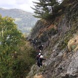 "Source de la Moselle" ferrata-hike in Bussang