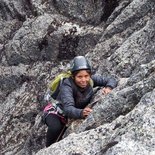 Traditional climbing in the Quimsa Cruz Cordillera