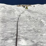 Voie des Français au Huayna Potosi