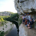 Via corda en Ardèche