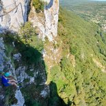 Roc d'Anglars sporty via ferrata (Tarn-et-Garonne)