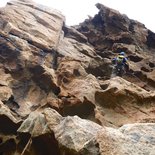 Multi pitch route climbing stay in Corsica