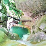 Ternèze Boyat canyon (Bauges, Savoie)