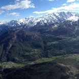 Grande voie d'escalade « Découverte » (Savoie Mont Blanc)