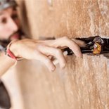 Trad climbing course in the Caroux (Hérault)