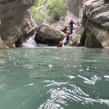 Saint-Auban canyon (Alpes-Maritimes)