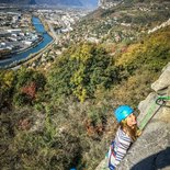 Grenoble via ferrata "Les prises de la Bastille" (Isère)