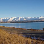 Ski touring in the Mount Cook National Park