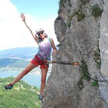 Via ferrata du Roc de Cornillon (Aix-les-Bains, Savoie)