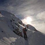 Ski touring around Vélan and Grand Combin (Valais)