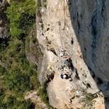 Via ferrata de Liaucous, gorges du Tarn (Aveyron)