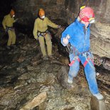 Gournier cave: Chevalier hall (Vercors)