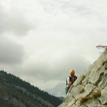 Yves Pollet-Villard via ferrata (Aravis)