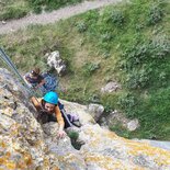 Climbing session in the Pyrenees