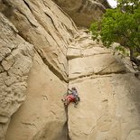 Stage d'escalade en fissure et trad à Annot