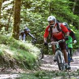 Downhill mountain biking in Morvan (Autun, Burgundy)