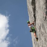 Climbing day around Guillestre (Hautes-Alpes)