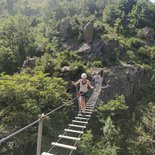 Tapoul gorges via ferrata (Rousses, Lozère)