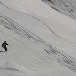 AINEVA training: following ski touring tracks (Aosta valley)
