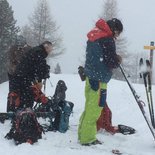 Easy ski touring raid in the Queyras (Hautes-Alpes)
