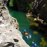 Canyoning in the "Gorges du Diable" (Saint-Guilhem-le-Désert)