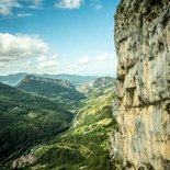 Via corda de Choranche (Vercors)