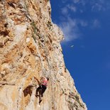 Séance d'escalade autour d'Annecy (Haute-Savoie)