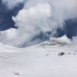 Snowshoeing mini raid between Thabor and Clarée (Hautes-Alpes)