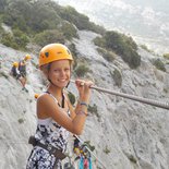 Climbing and via ferrata course for teens (Pyrénées-Orientales)