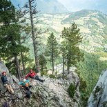 Via corda des Trois Pucelles (Vercors)