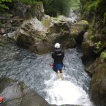 Sport canyon of the Neste d'Oô (Haute-Garonne)